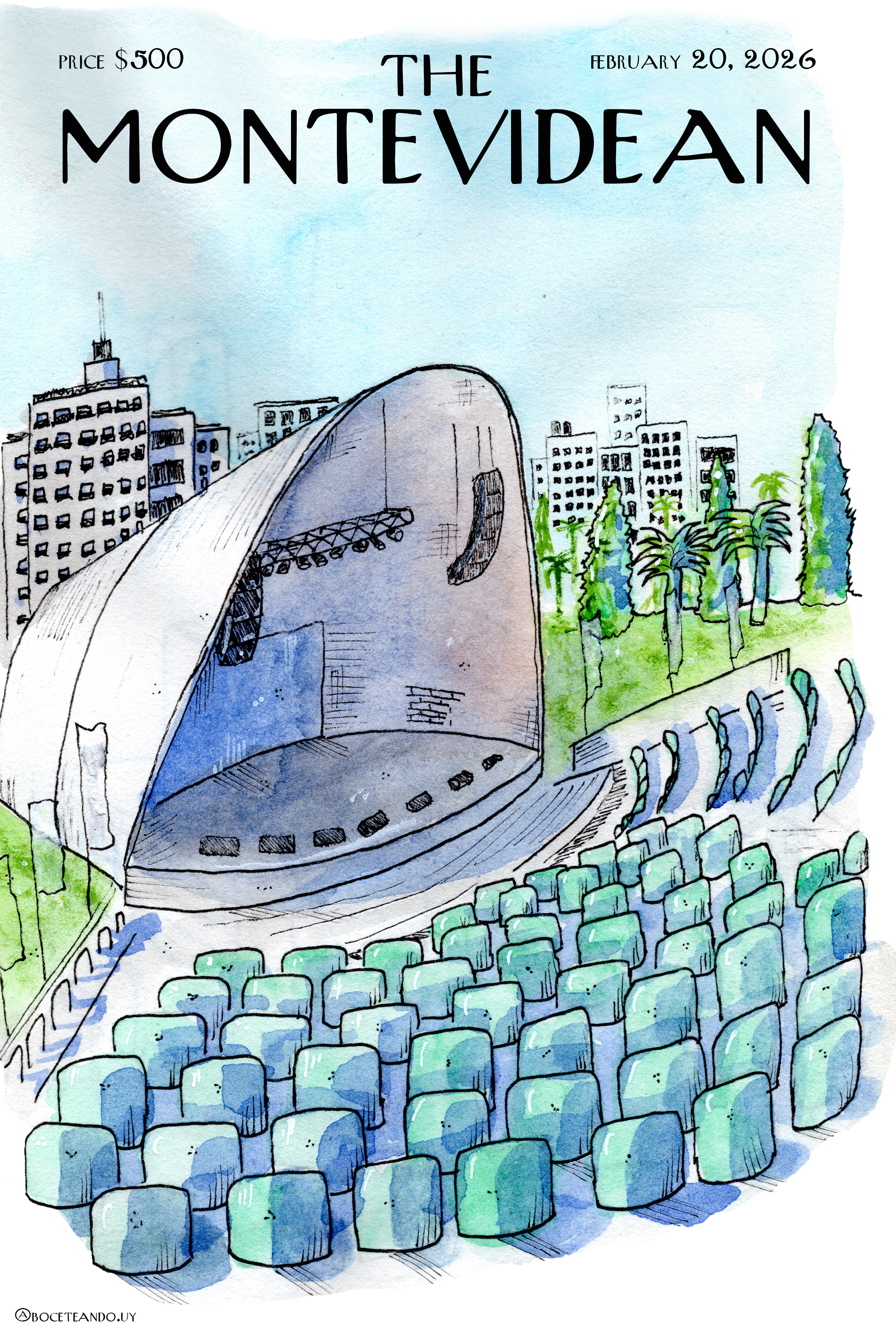 Ilustración de la serie The Montevidean